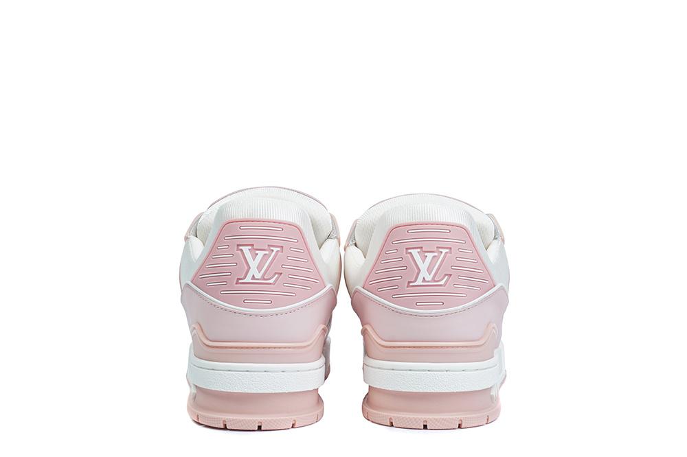 PK god Louis Vuitton LV Trainer pink retail materials ready to ship